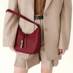 Furla Shoulder Bags|Furla Goccia<Goccia Shoulder Bag S ciliegia d