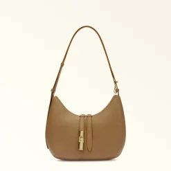 Furla Shoulder Bags|Furla Goccia<Goccia Shoulder Bag S deserto
