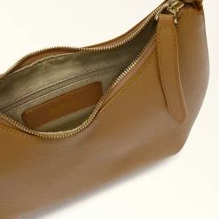Furla Shoulder Bags|Furla Goccia<Goccia Shoulder Bag S deserto