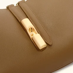 Furla Shoulder Bags|Furla Goccia<Goccia Shoulder Bag S deserto
