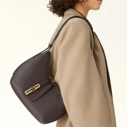 Furla Shoulder Bags|Furla Goccia<Goccia Shoulder Bag S cioccolato