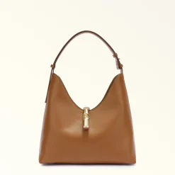 Furla Shoulder Bags|Furla Goccia<Goccia Shoulder Bag M brandy
