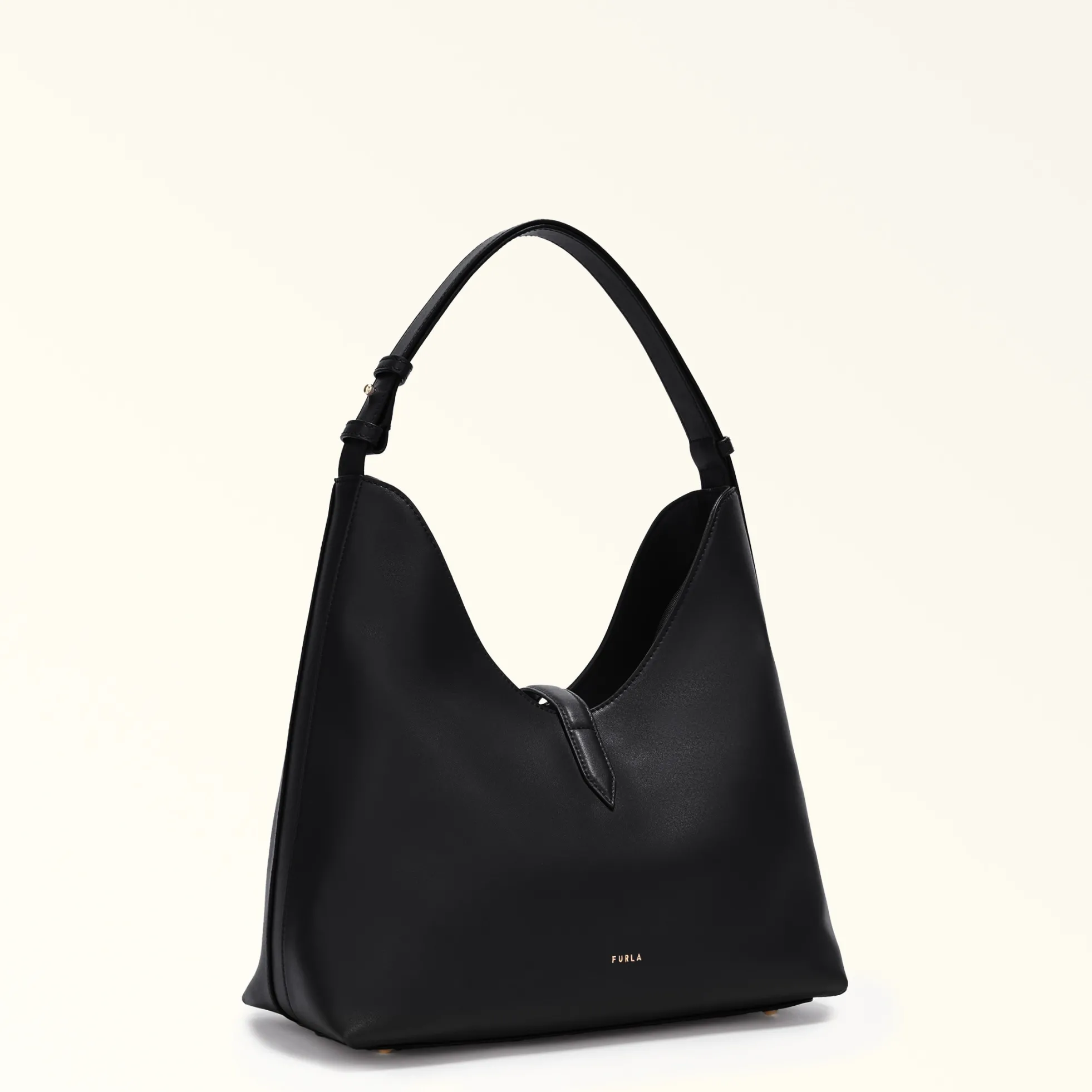 Furla Shoulder Bags|Furla Goccia<Goccia Shoulder Bag M nero