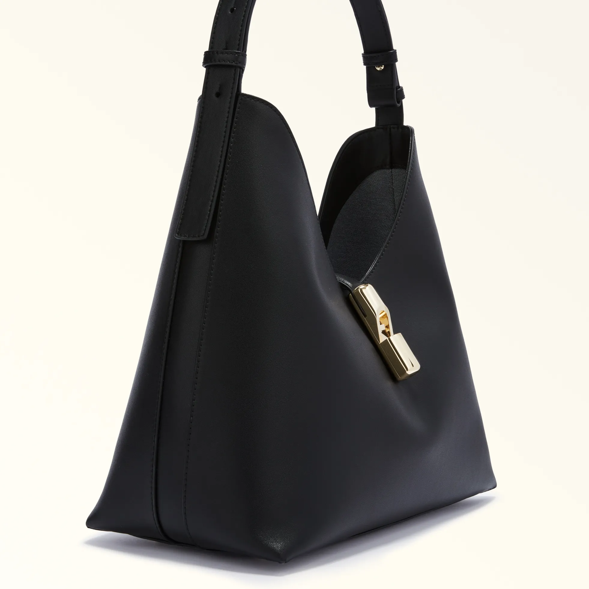 Furla Shoulder Bags|Furla Goccia<Goccia Shoulder Bag M nero