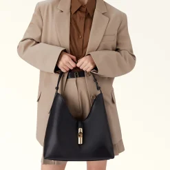 Furla Shoulder Bags|Furla Goccia<Goccia Shoulder Bag M nero