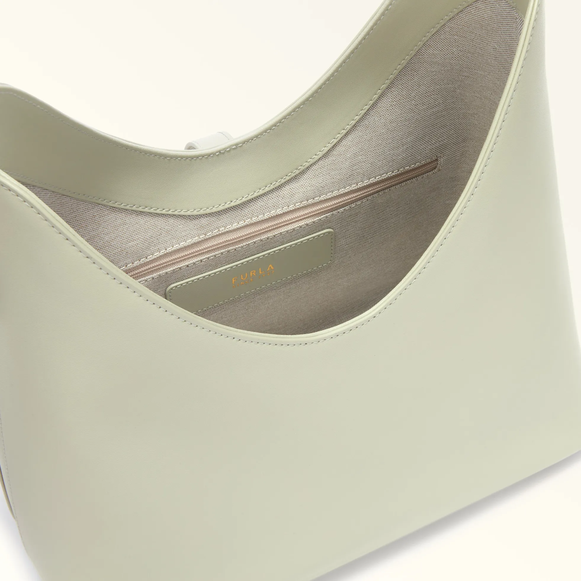 Furla Shoulder Bags|Furla Goccia<Goccia Shoulder Bag M light salvia
