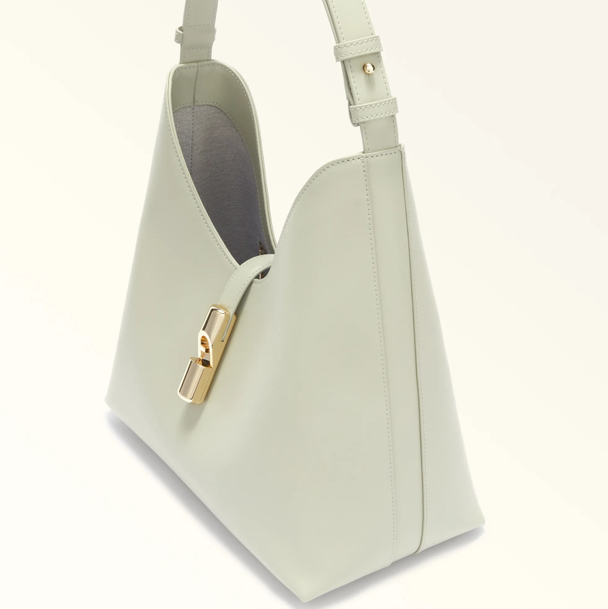 Furla Shoulder Bags|Furla Goccia<Goccia Shoulder Bag M light salvia