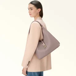 Furla Shoulder Bags|Furla Goccia<Goccia Shoulder Bag M mauve