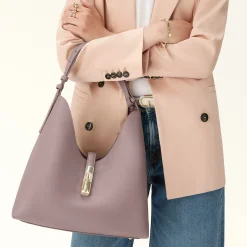 Furla Shoulder Bags|Furla Goccia<Goccia Shoulder Bag M mauve
