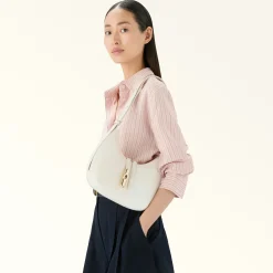 Furla Shoulder Bags|Furla Goccia<Goccia Shoulder Bag S panna