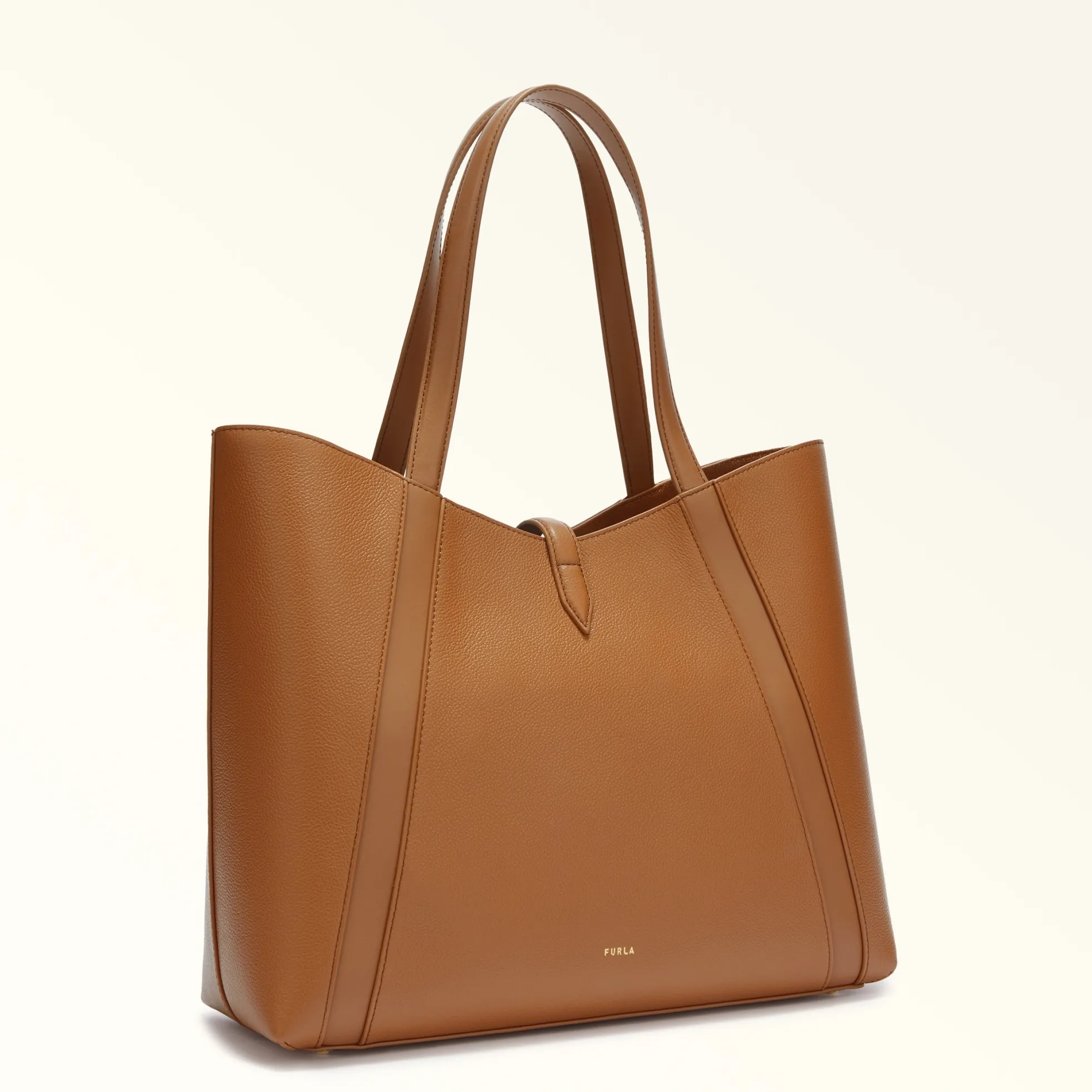 Furla Totes|Furla Goccia<Goccia Tote L brandy