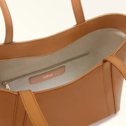Furla Totes|Furla Goccia<Goccia Tote L brandy