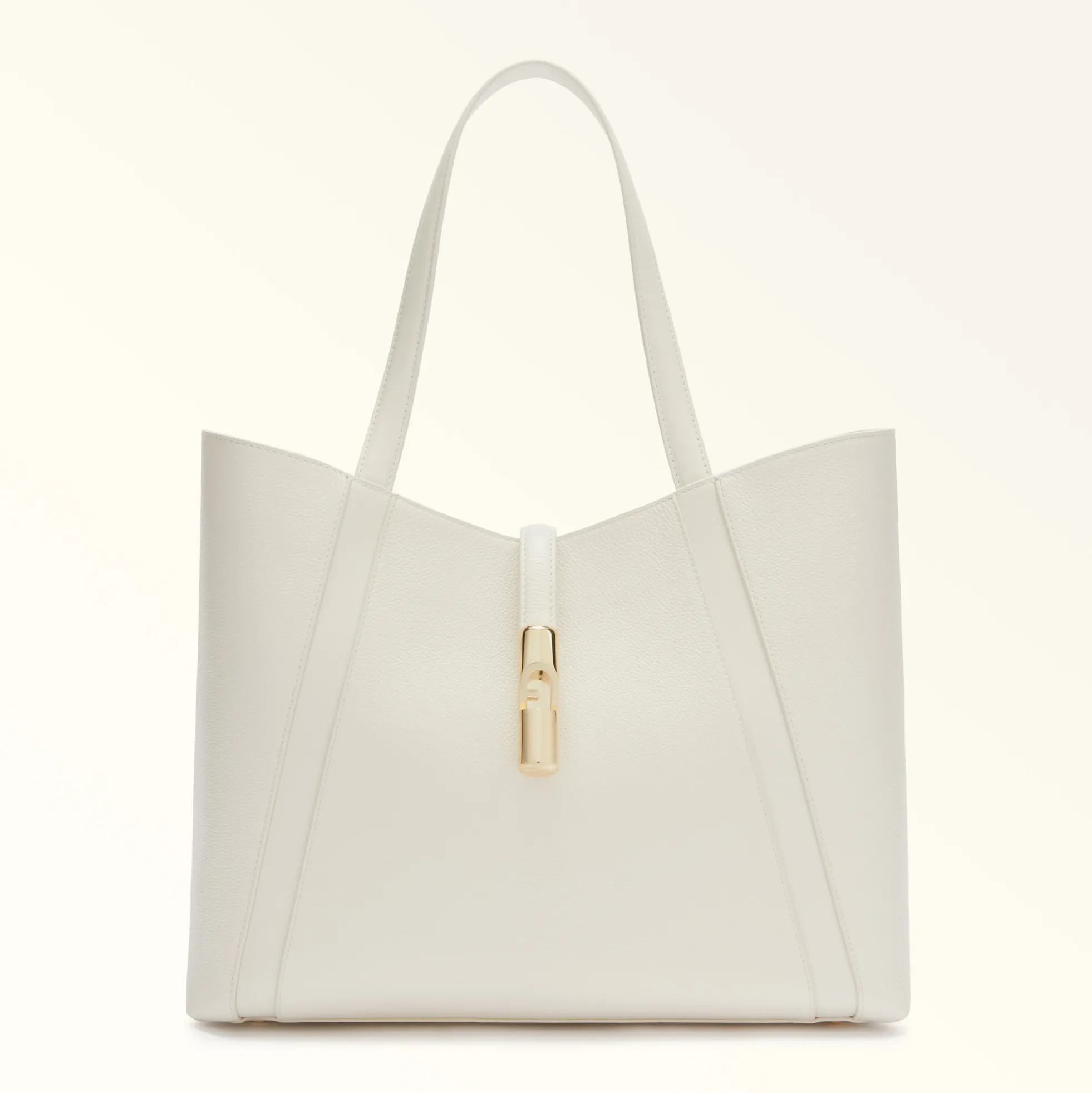 Furla Totes|Furla Goccia<Goccia Tote L panna