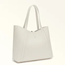 Furla Totes|Furla Goccia<Goccia Tote L panna