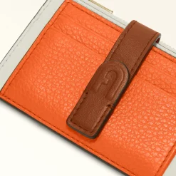 Furla Card Holders|Wallets<Grazia Card Case M paprika+panna+cognac h