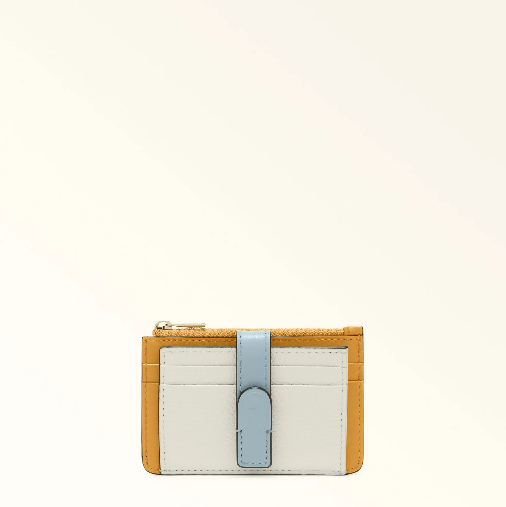 Furla Card Holders|Wallets<Grazia Card Case M panna+senape+cirro