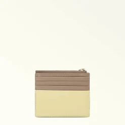 Furla Card Holders|Wallets<Grazia Card Case S stucco gray+freesia+azalea