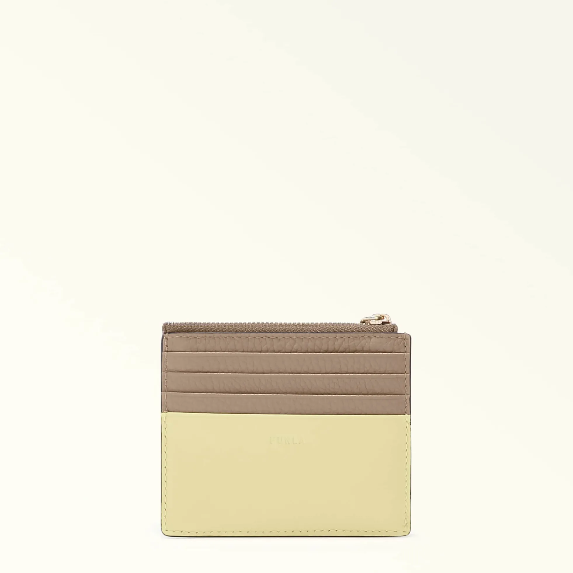 Furla Card Holders|Wallets<Grazia Card Case S stucco gray+freesia+azalea