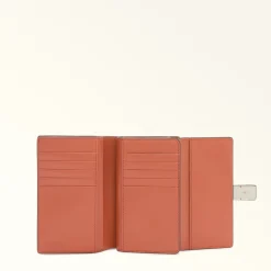 Furla Small Wallets|Wallets<Grazia Compact Wallet M panna+rugiada+cotto