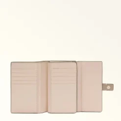 Furla Small Wallets|Wallets<Grazia Compact Wallet M stucco gray+freesia+azalea