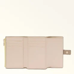 Furla Small Wallets|Wallets<Grazia Compact Wallet M stucco gray+freesia+azalea