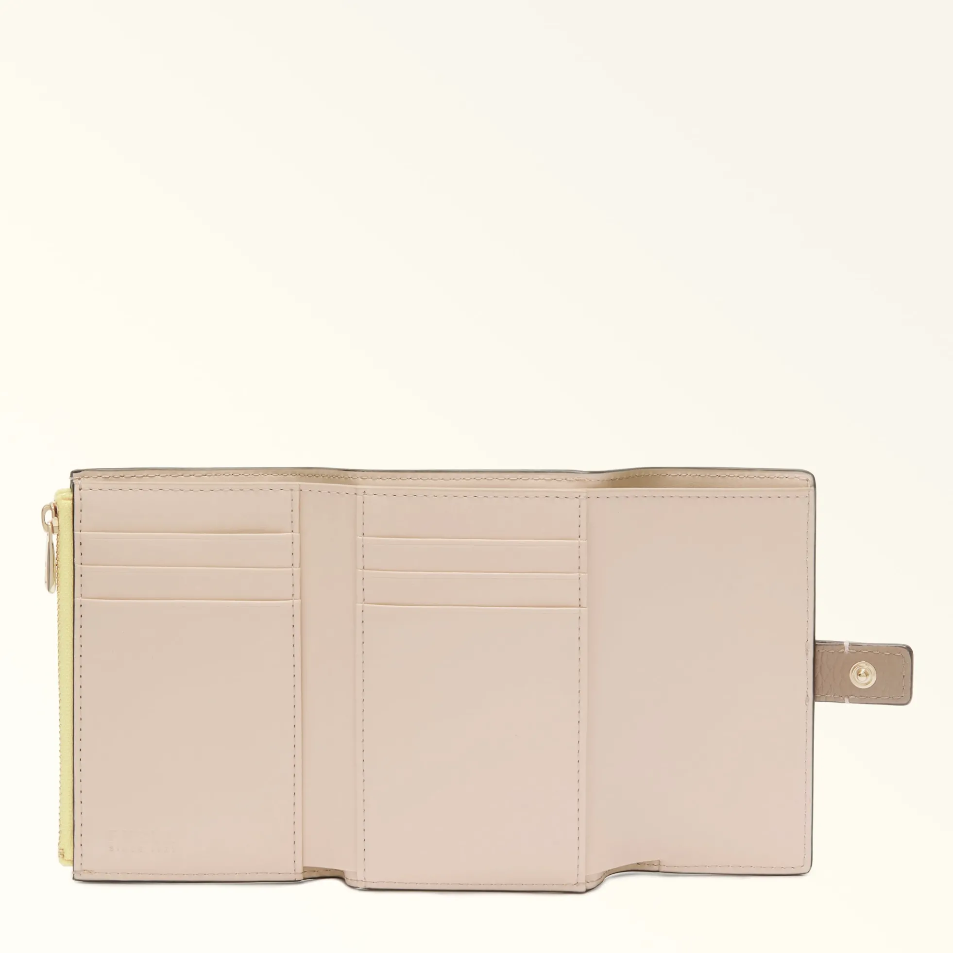 Furla Small Wallets|Wallets<Grazia Compact Wallet M stucco gray+freesia+azalea