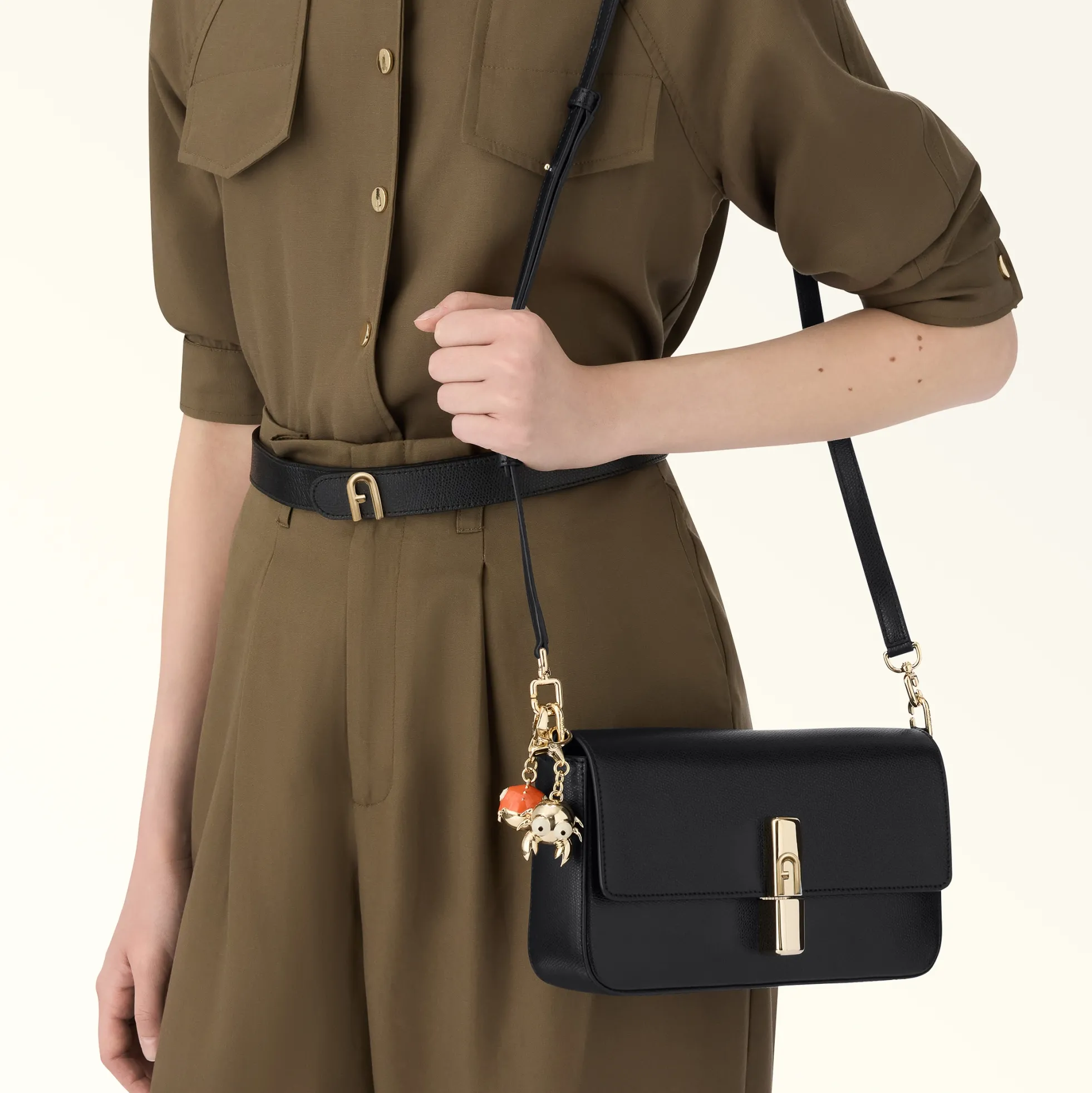 Furla Shoulder Bags|Crossbodies<Iride Crossbody S nero