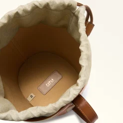 Furla Bucket Bags|Shoulder Bags<Lido Bucket Bag S toni cognac
