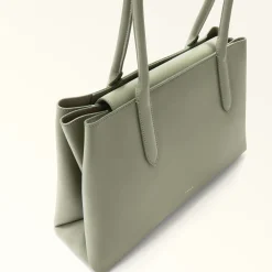 Furla Shoulder Bags|Totes<Meridiana Tote L agave b+grigio int.