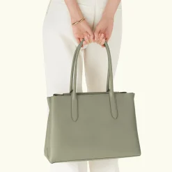 Furla Shoulder Bags|Totes<Meridiana Tote L agave b+grigio int.