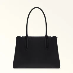 Furla Maxi Bags|Shoulder Bags<Meridiana Tote L nero+nero int.