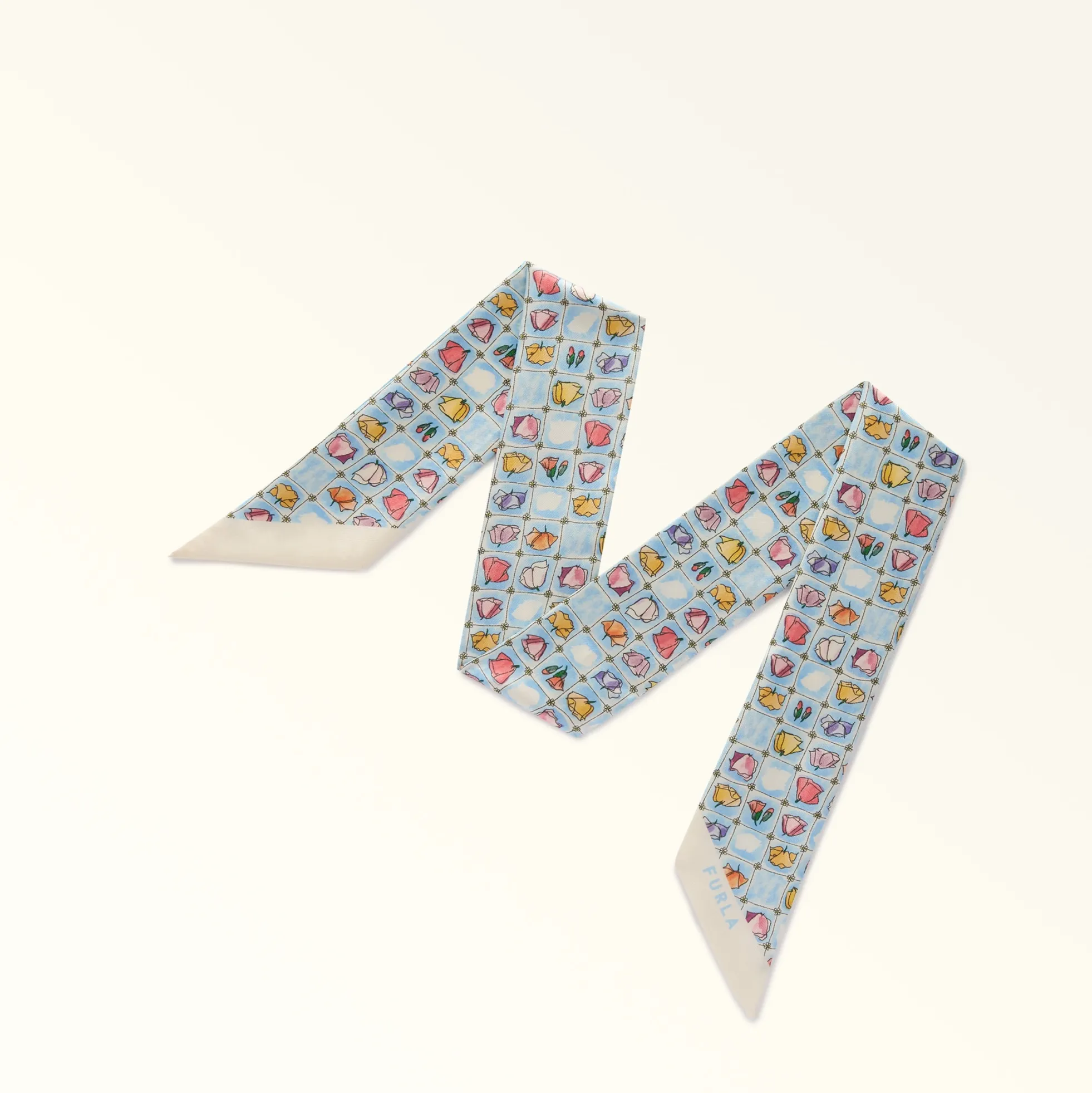 Furla Scarves<Metropolis Bandeau toni nuvola
