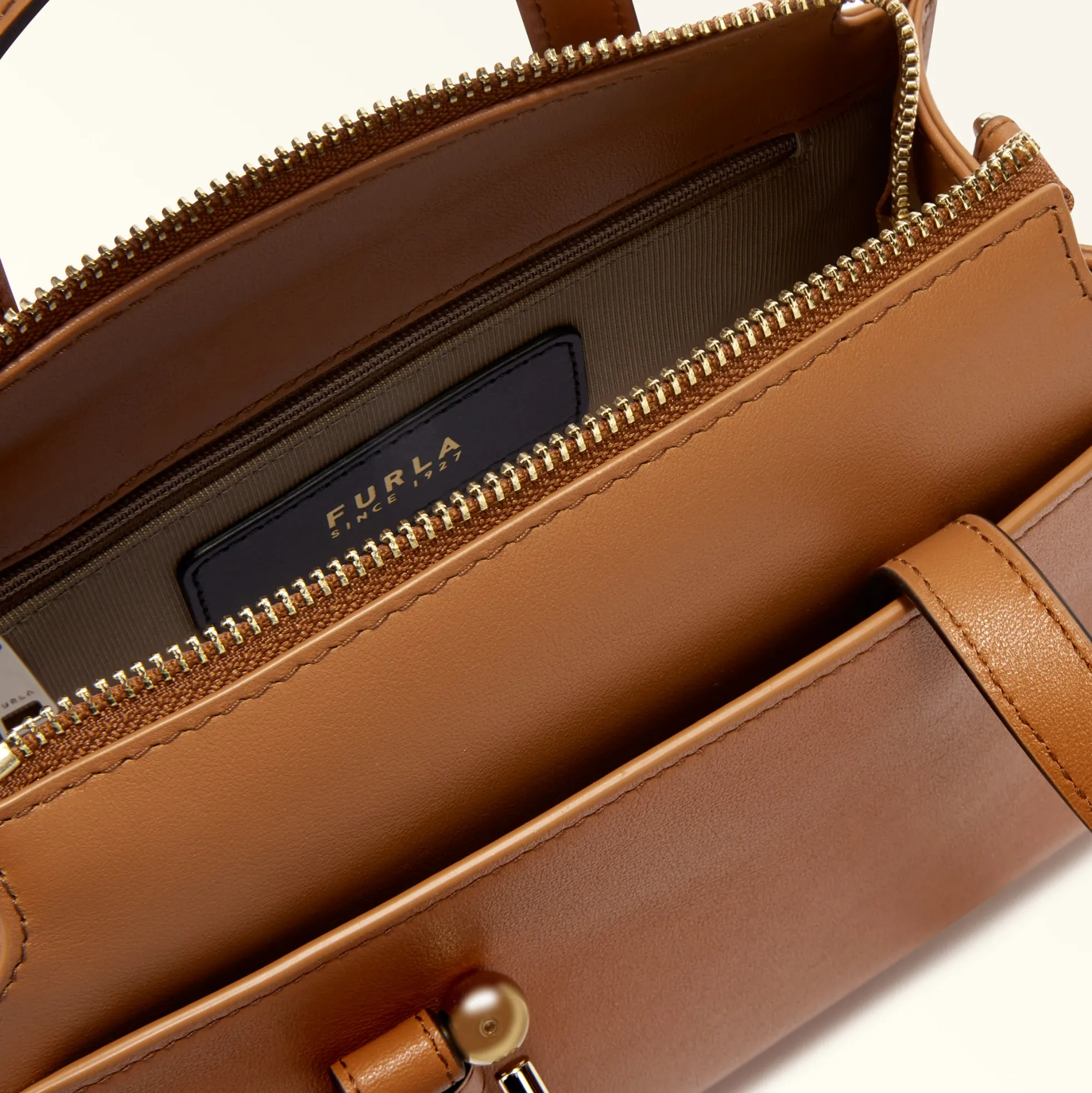 Furla Top Handles|Crossbodies<Nuvola Boston Bag S brandy