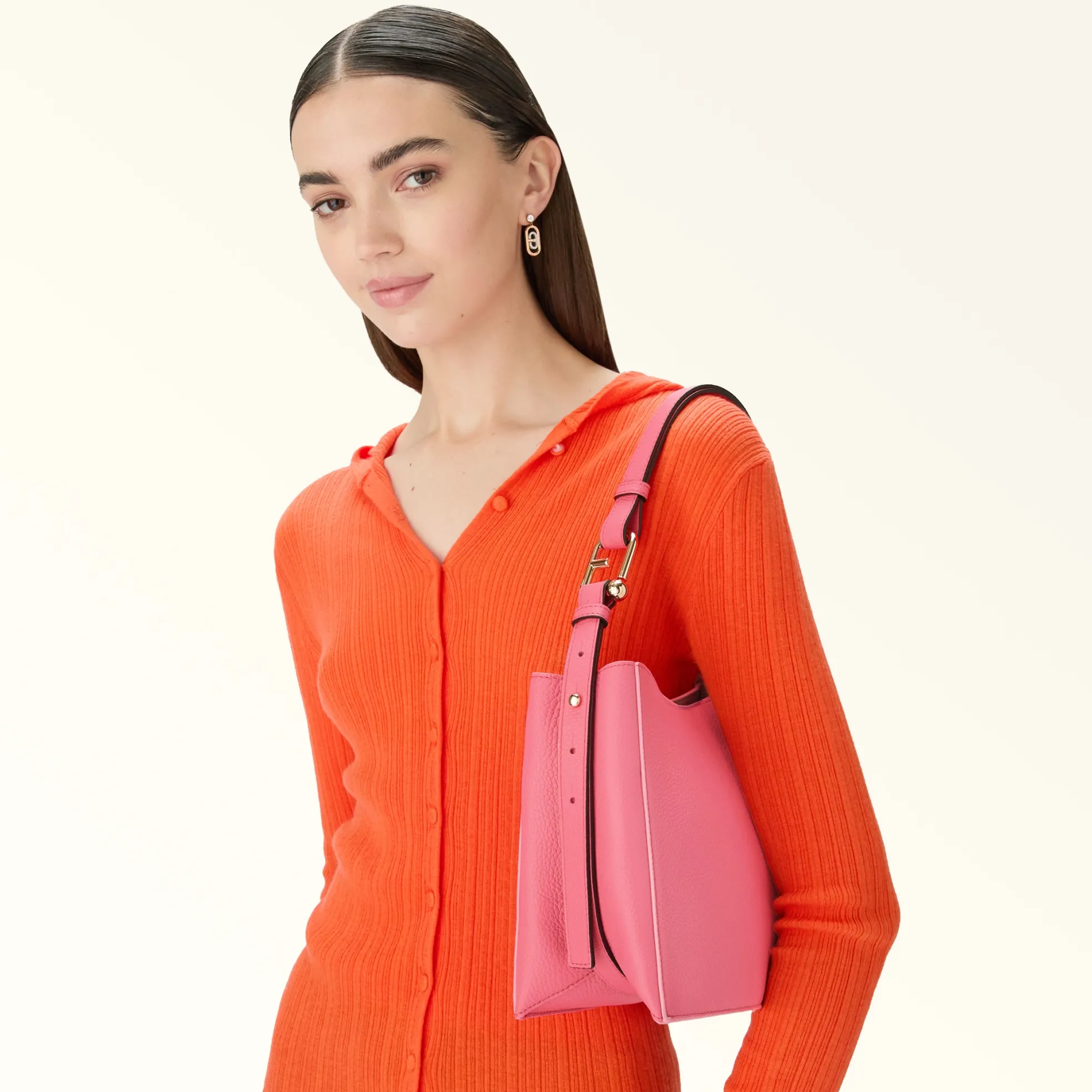 Furla Bucket Bags|Shoulder Bags<Nuvola Bucket Bag MINI flamingo