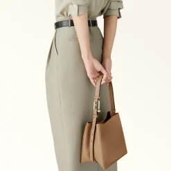 Furla Bucket Bags|Shoulder Bags<Nuvola Bucket Bag MINI deserto