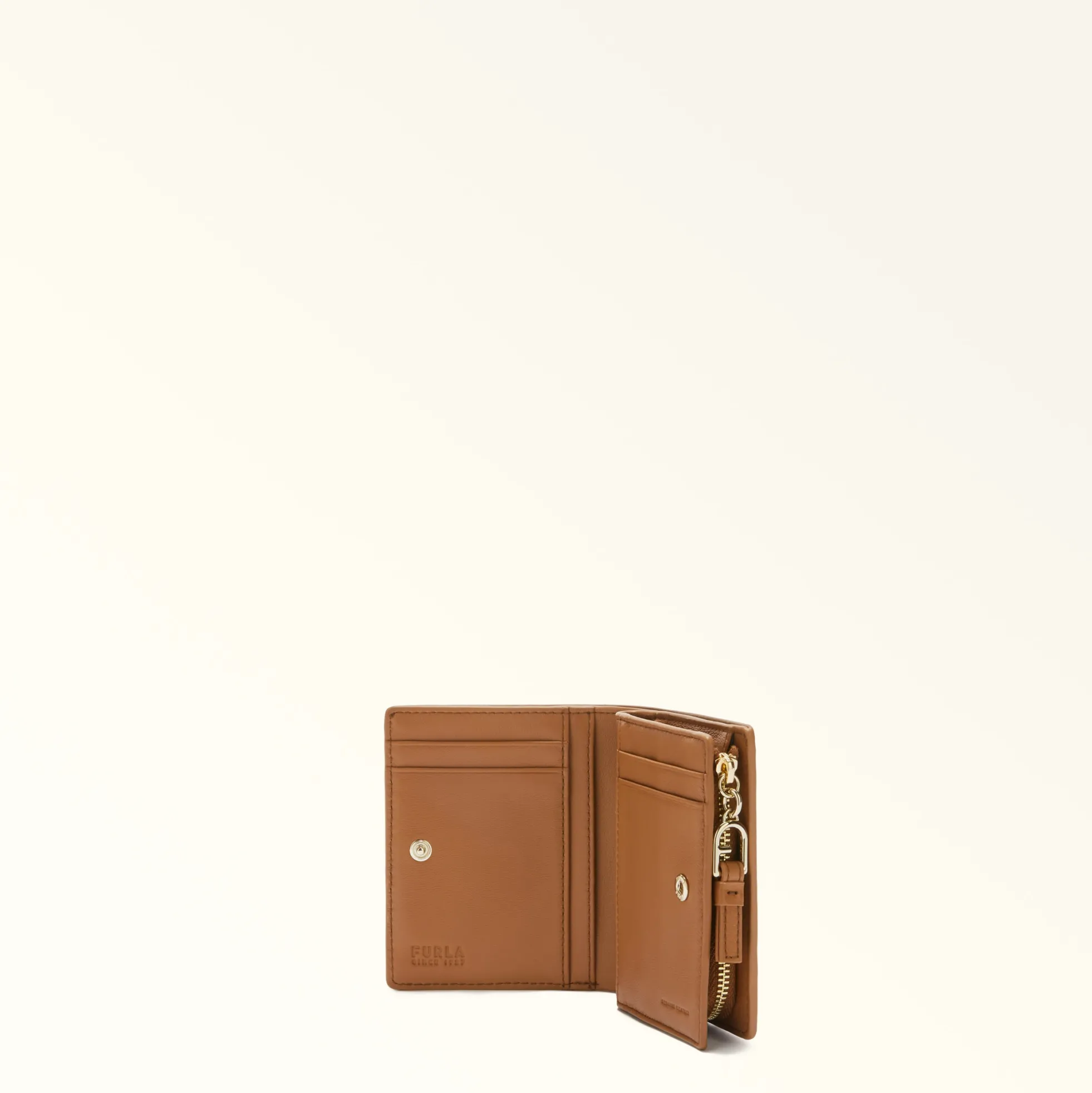 Furla Small Wallets|Wallets<Nuvola Compact Wallet S brandy