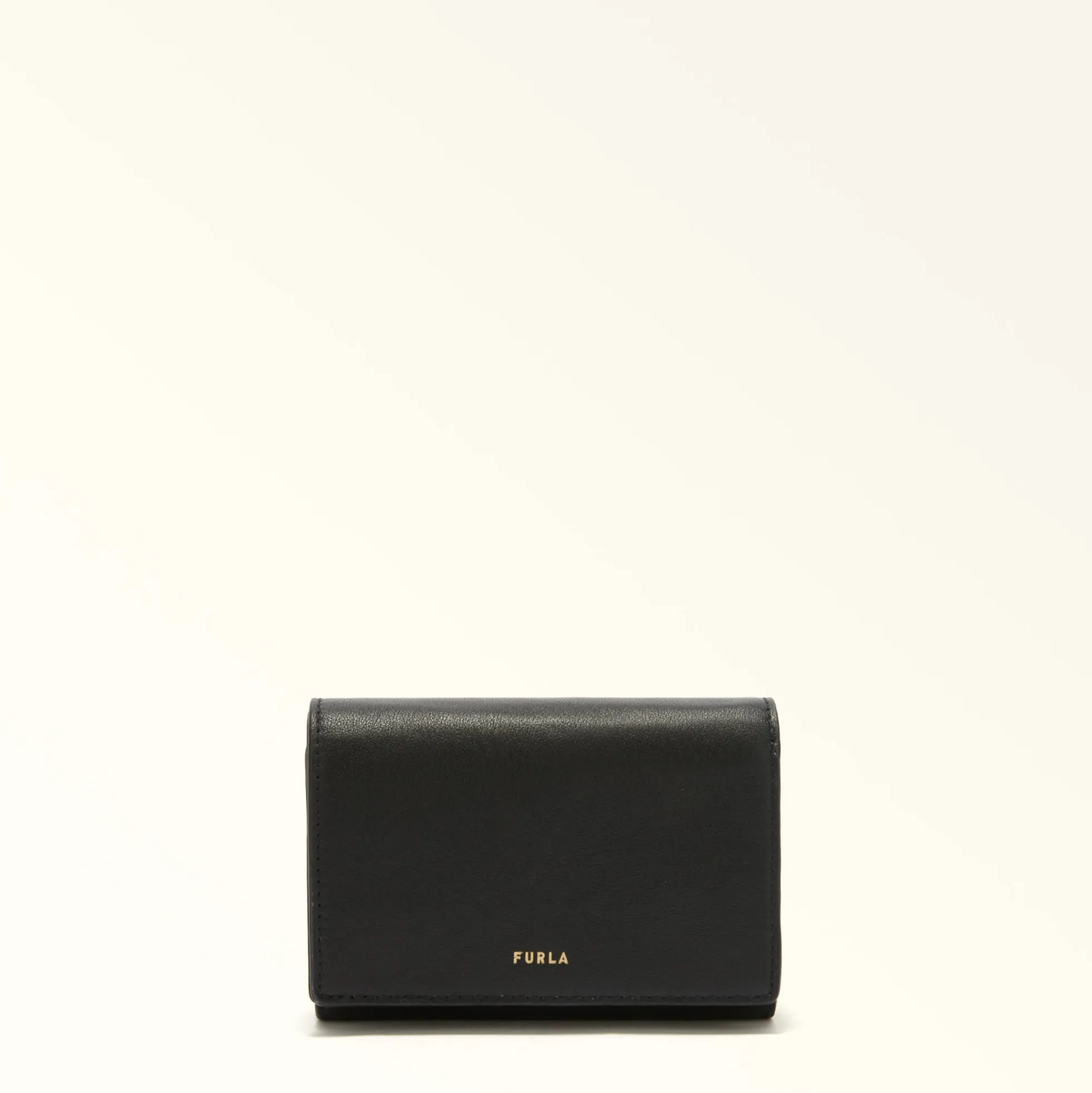 Furla Small Wallets|Wallets<Nuvola Compact Wallet M nero