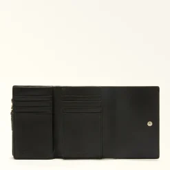 Furla Small Wallets|Wallets<Nuvola Compact Wallet M nero