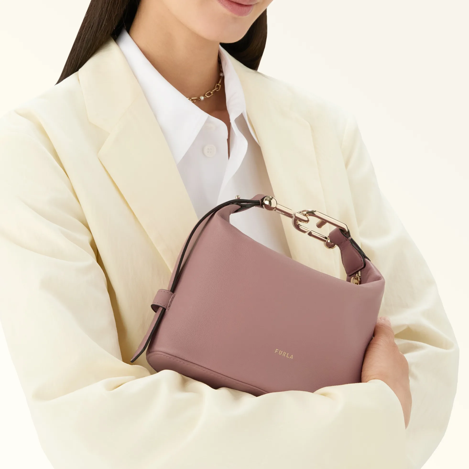 Furla Mini Bags And Pouches|Mini Bags And Pouches<Nuvola Mini Bag tulle