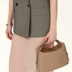 Furla Shoulder Bags|Top Handles<Nuvola Shoulder Bag M greige