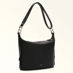 Furla The Black Bag Edit|Shoulder Bags<Nuvola Shoulder Bag M nero