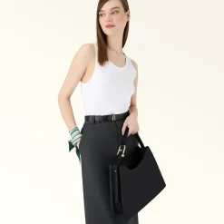 Furla The Black Bag Edit|Maxi Bags<Nuvola Shoulder Bag L nero