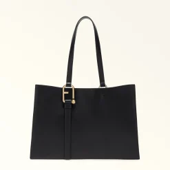 Furla The Black Bag Edit|Maxi Bags<Nuvola Tote L nero