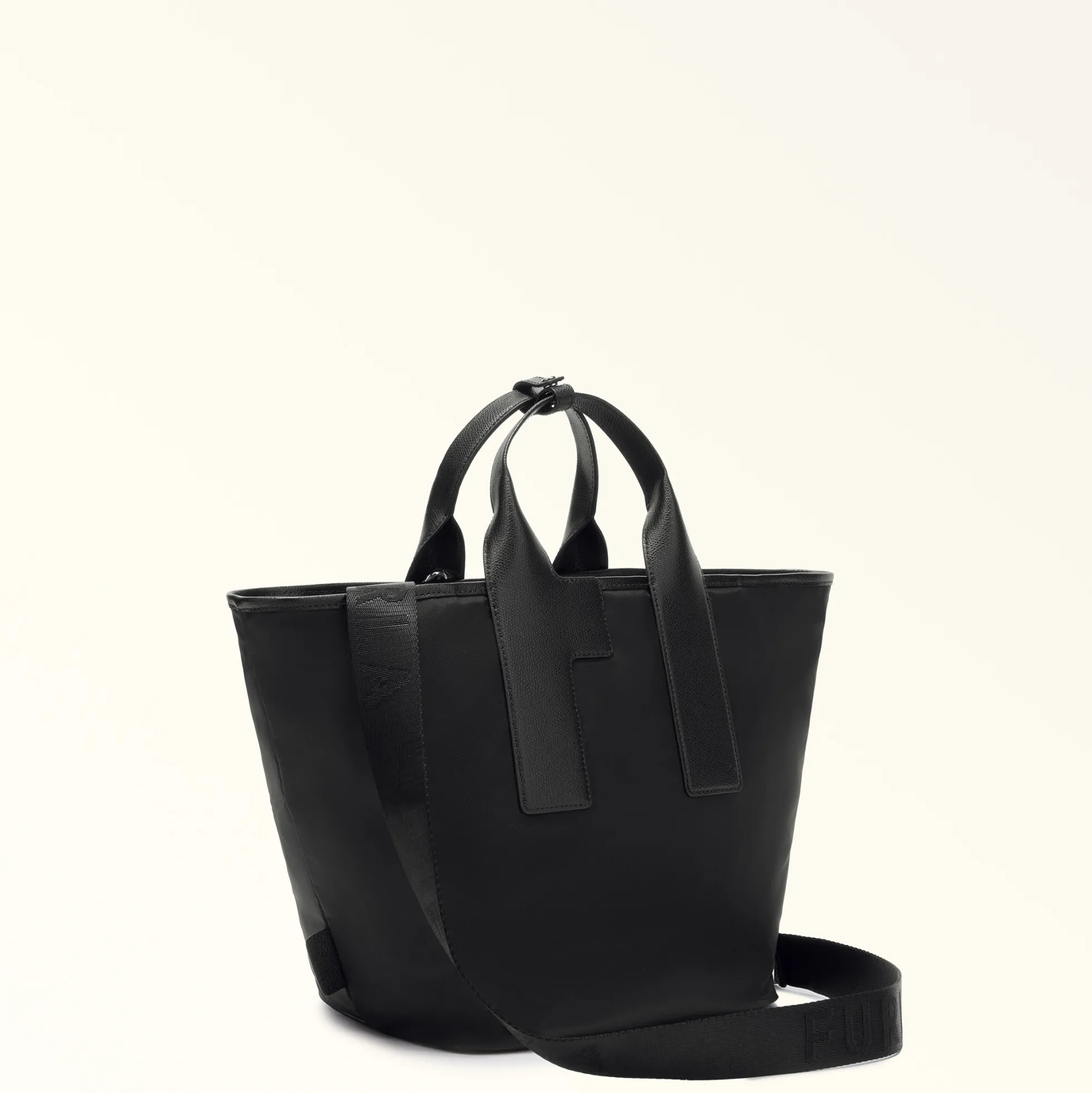 Furla Top Handles|Crossbodies<Piuma Tote L nero+vetiver