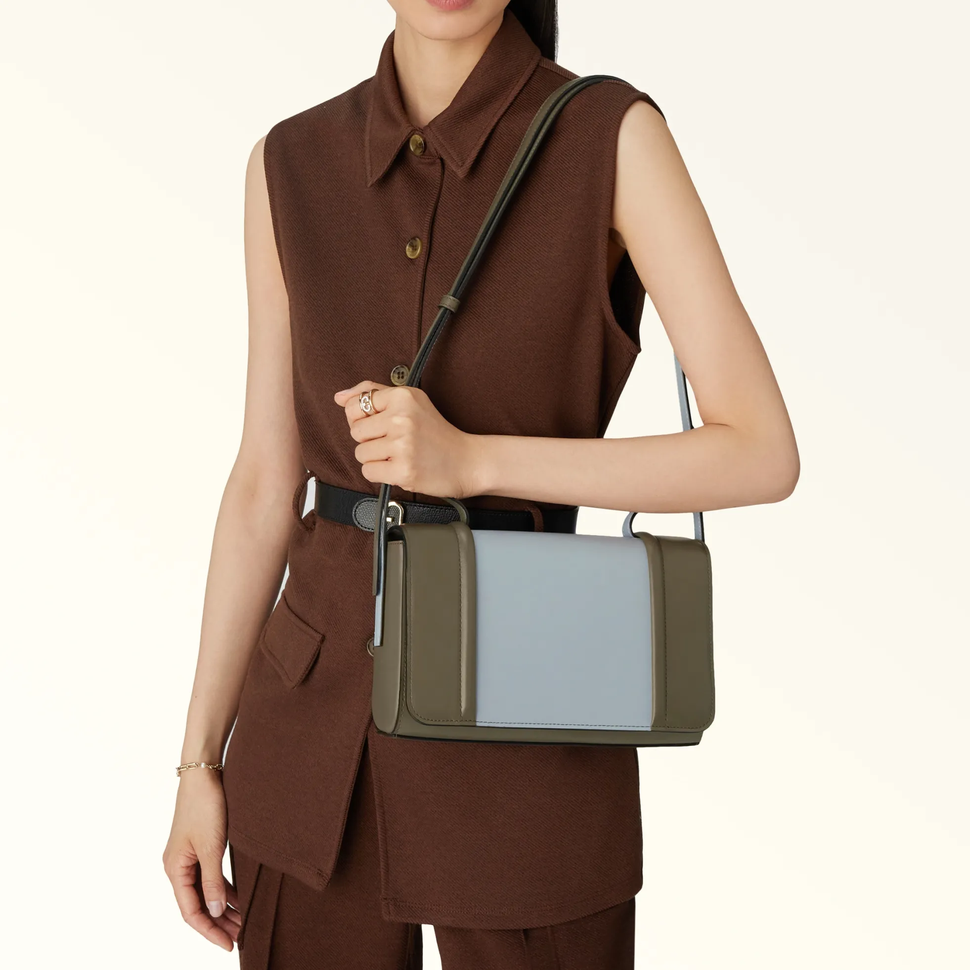 Furla Shoulder Bags|Crossbodies<Riva Crossbody S nuvola+sage