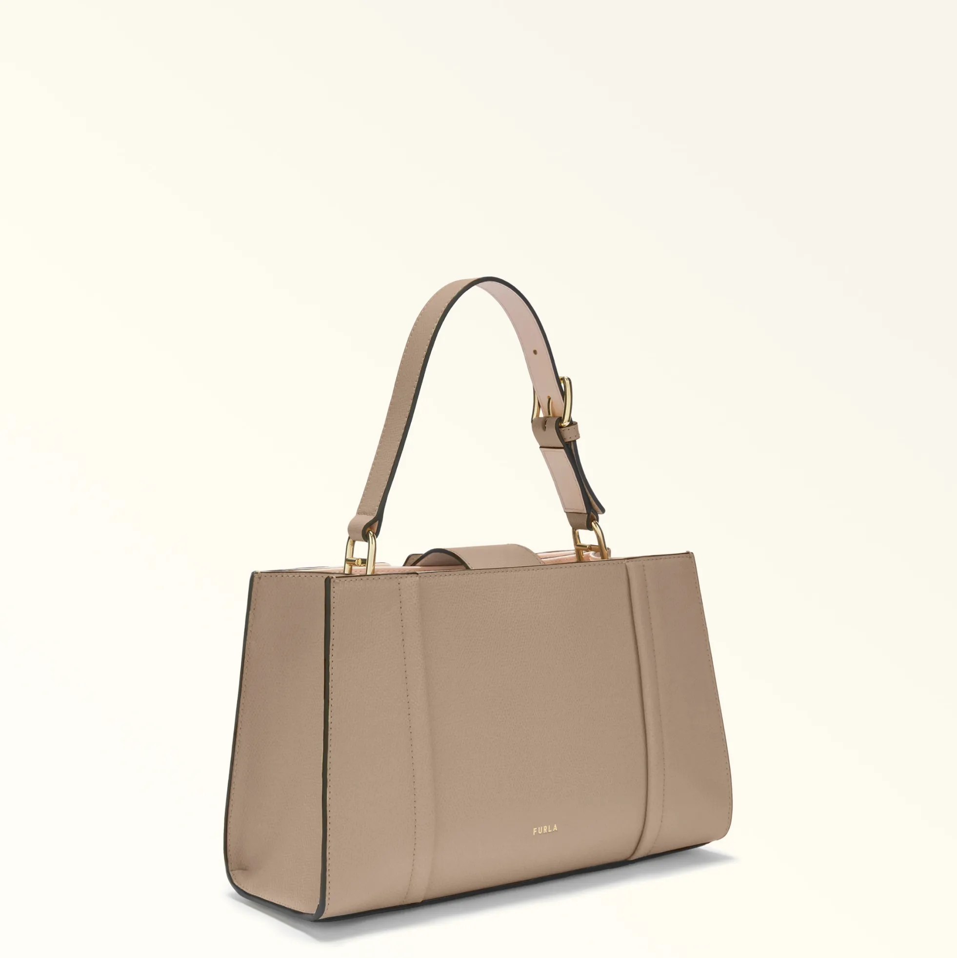 Furla Top Handles|Crossbodies<Riva Tote M stucco gray