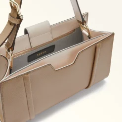 Furla Top Handles|Crossbodies<Riva Tote M stucco gray