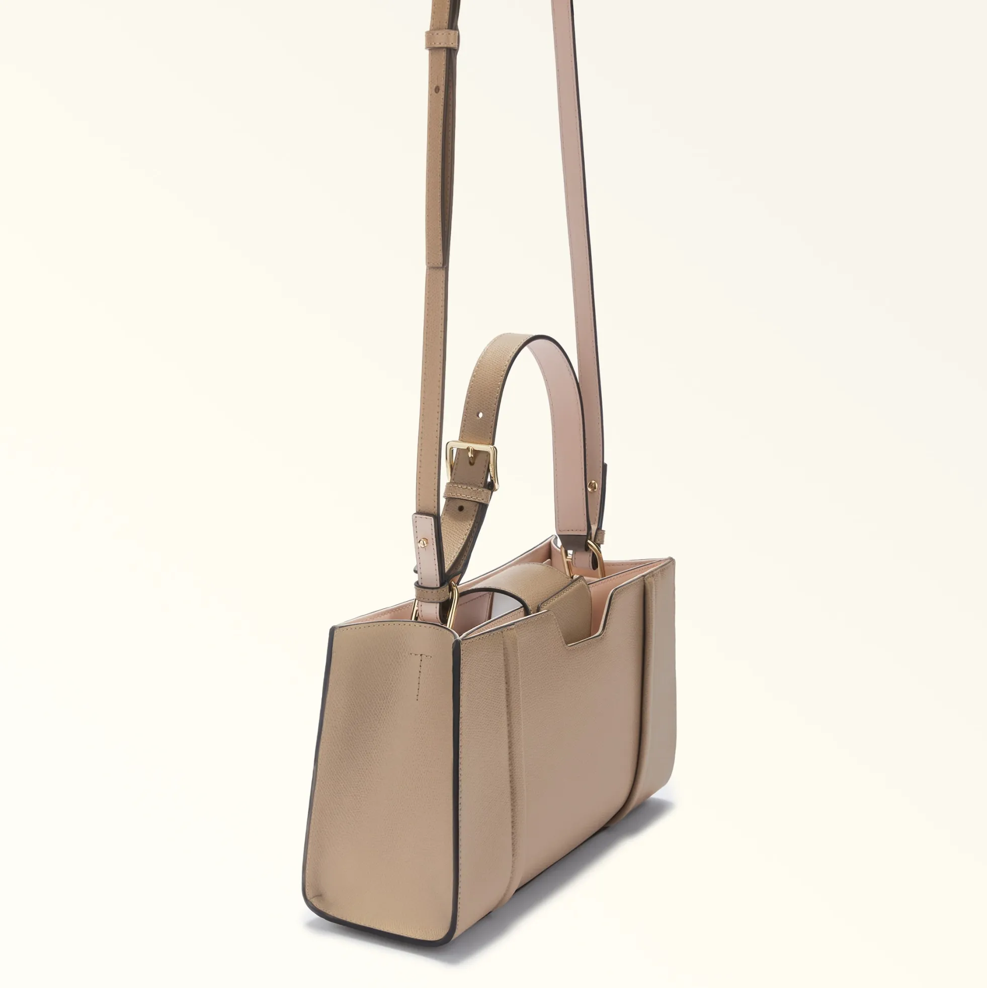 Furla Top Handles|Crossbodies<Riva Tote M stucco gray