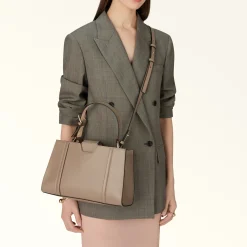 Furla Top Handles|Crossbodies<Riva Tote M stucco gray