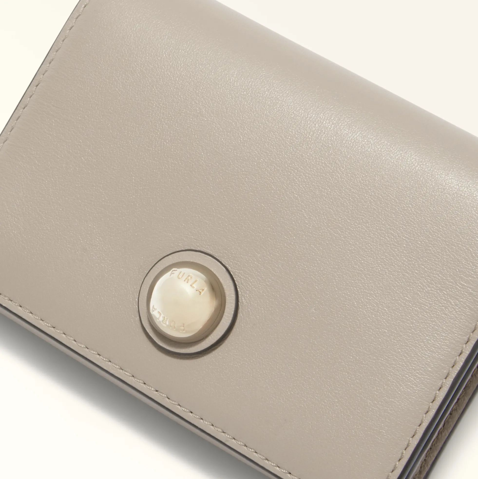 Furla Small Wallets|Wallets<Sfera Compact Wallet M vaniglia